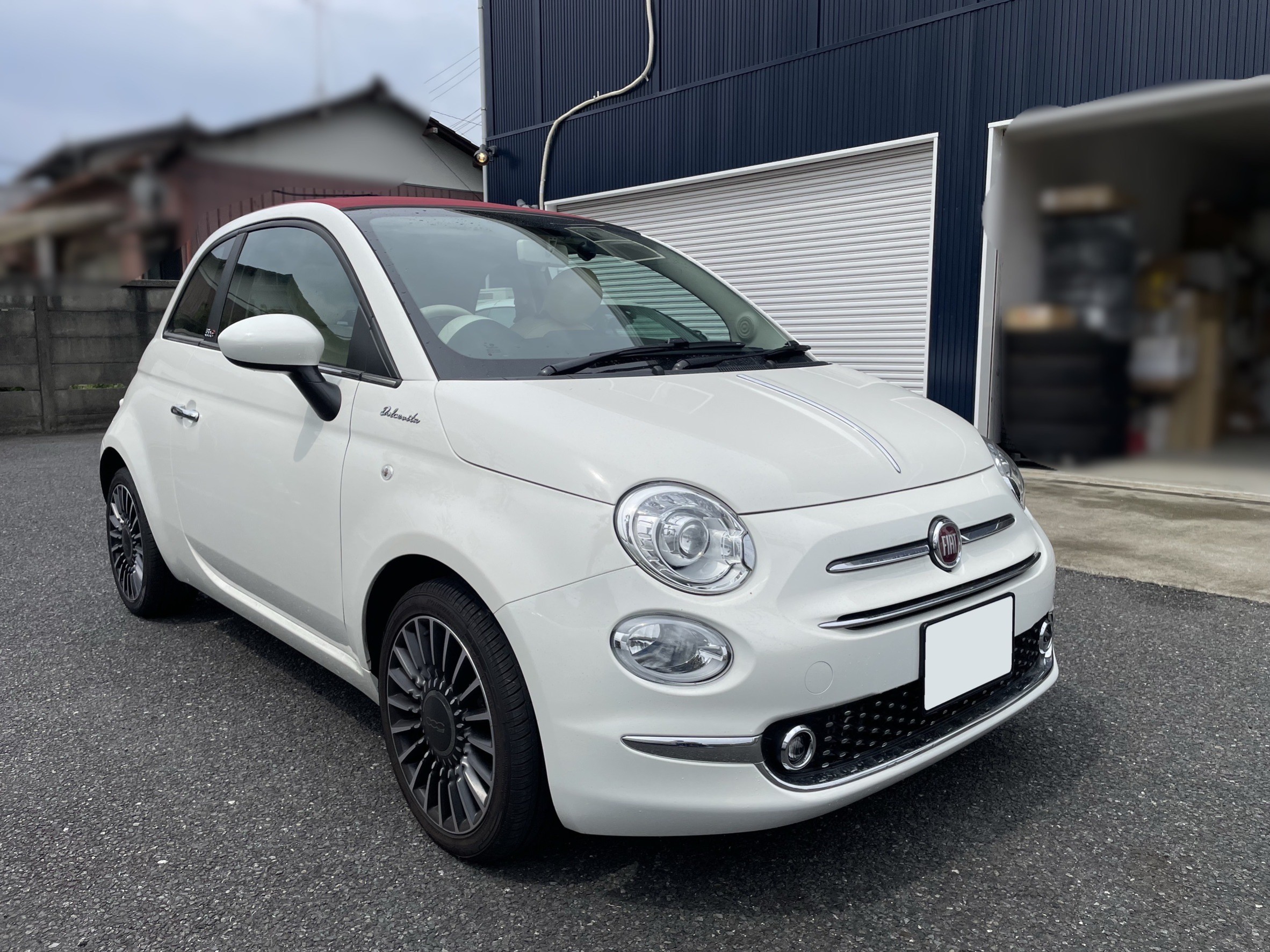 オンラインストア取り付けサービス FIAT/ABARTH 500/595/695ホワイト